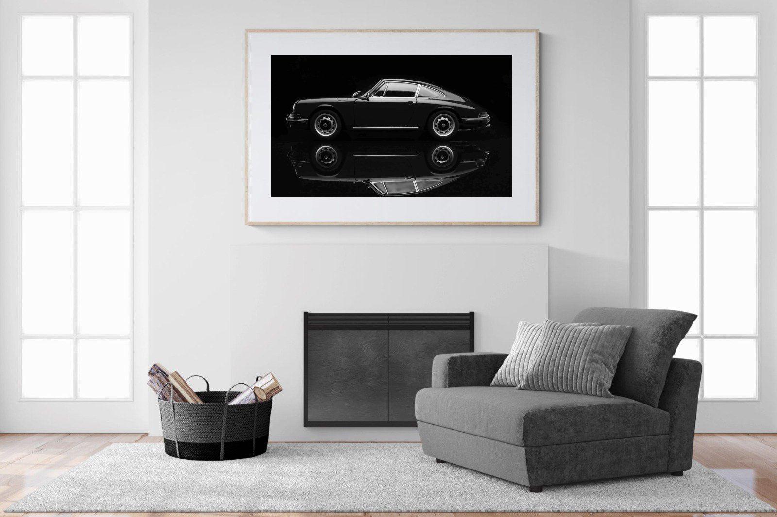 Porsche 911-Wall_Art-150 x 100cm-Framed Print-Wood-Pixalot