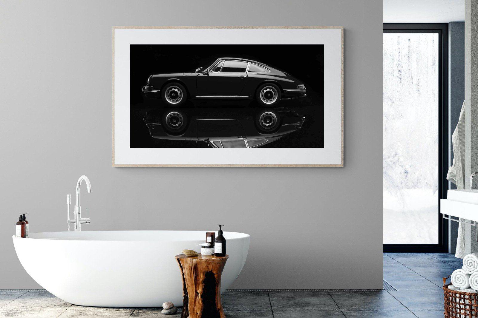 Porsche 911-Wall_Art-180 x 110cm-Framed Print-Wood-Pixalot