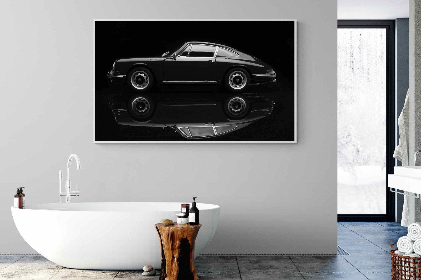Porsche 911-Wall_Art-180 x 110cm-Mounted Canvas-White-Pixalot