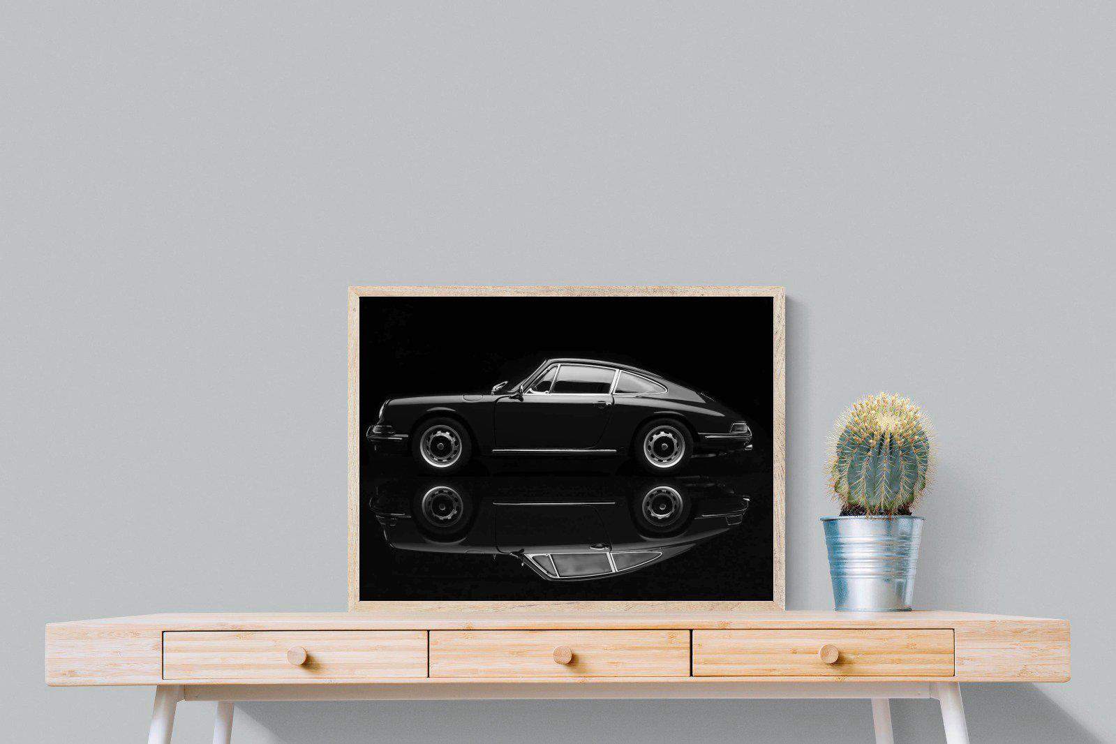Porsche 911-Wall_Art-80 x 60cm-Mounted Canvas-Wood-Pixalot