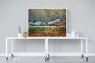 Porsche History-Wall_Art-120 x 90cm-Mounted Canvas-White-Pixalot