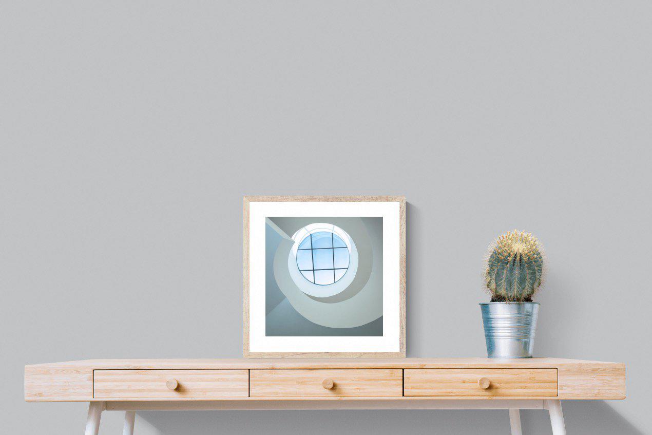 Porthole-Wall_Art-50 x 50cm-Framed Print-Wood-Pixalot