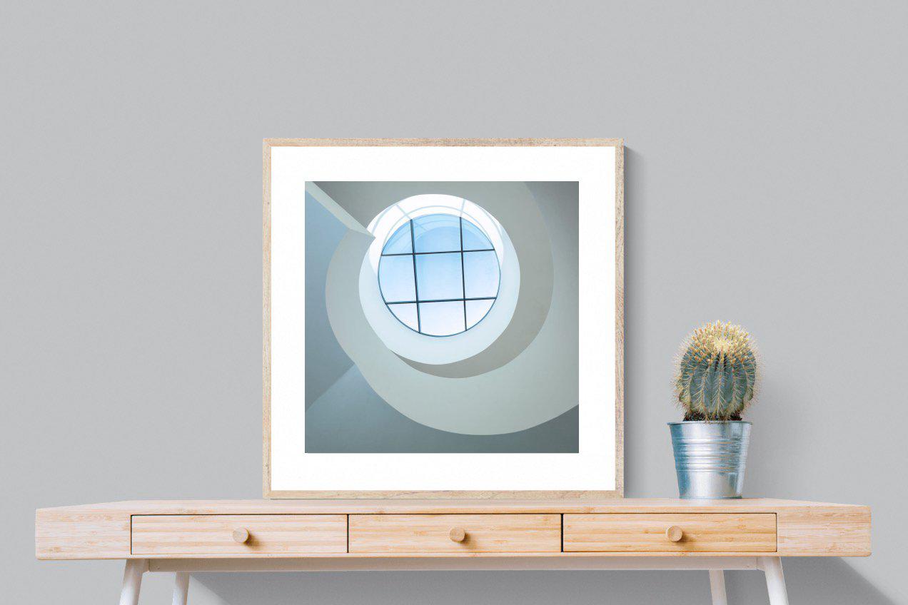 Porthole-Wall_Art-80 x 80cm-Framed Print-Wood-Pixalot