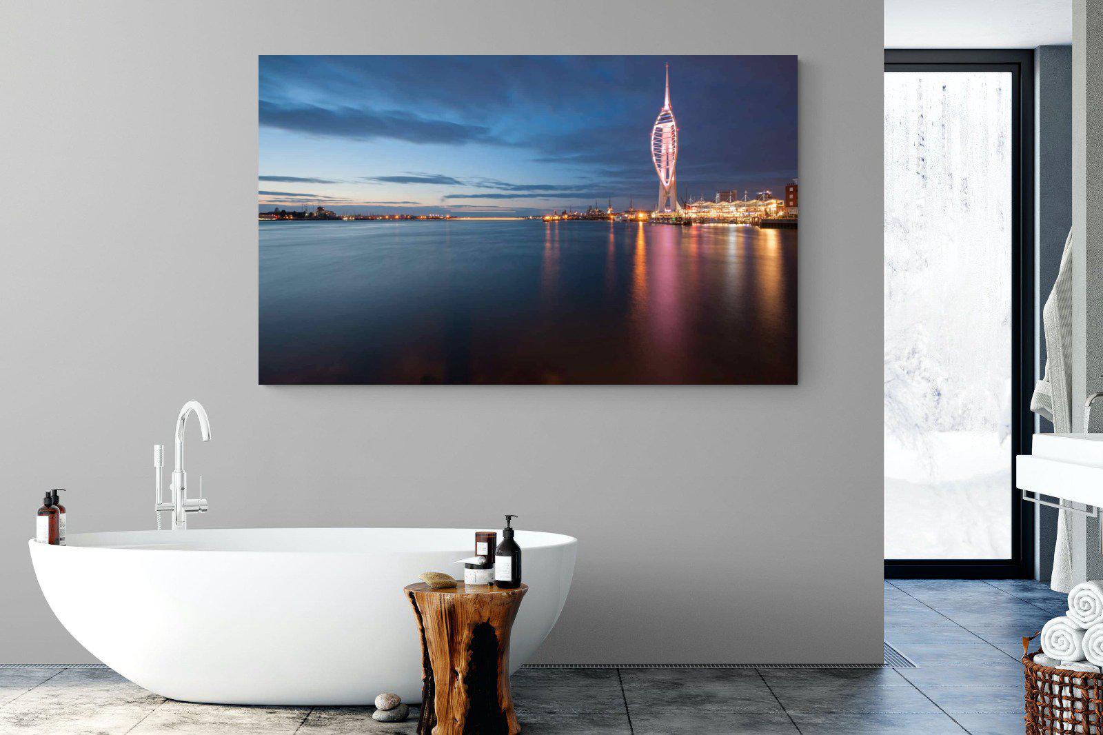 Portsmouth-Wall_Art-180 x 110cm-Mounted Canvas-No Frame-Pixalot