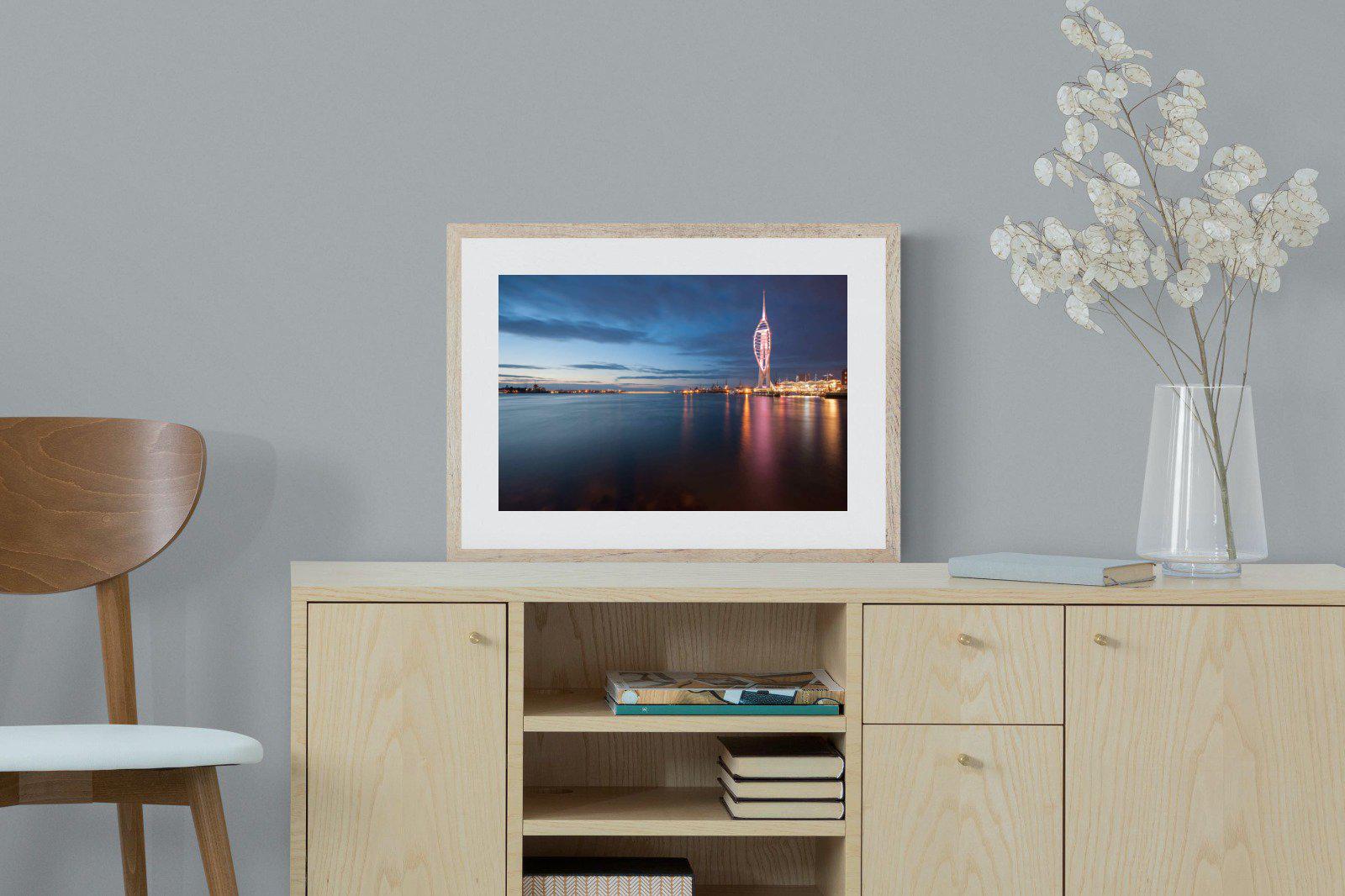 Portsmouth-Wall_Art-60 x 45cm-Framed Print-Wood-Pixalot