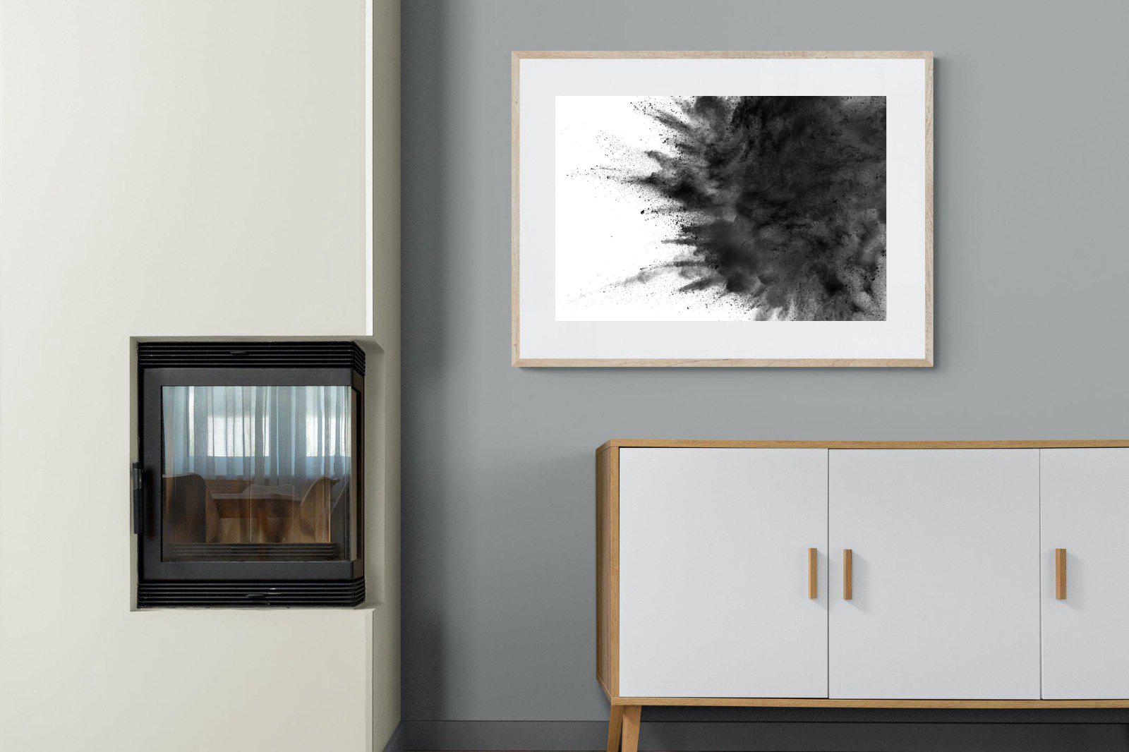 Powder-Wall_Art-100 x 75cm-Framed Print-Wood-Pixalot