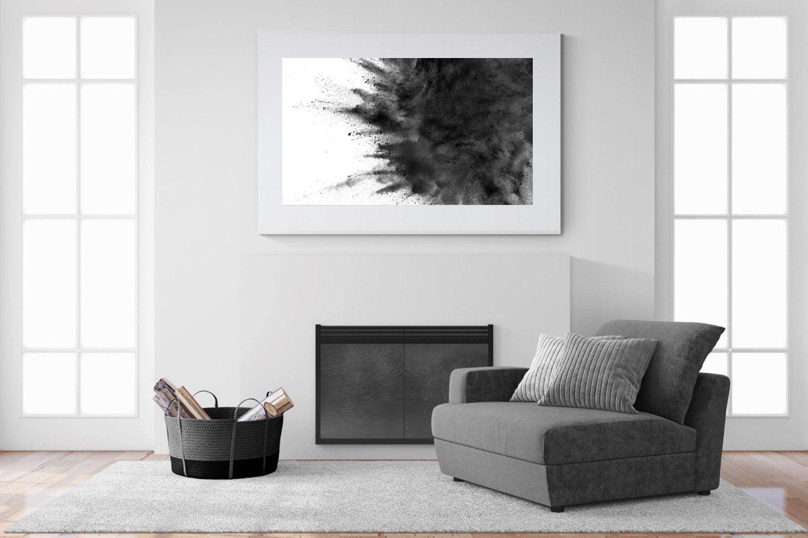 Powder-Wall_Art-150 x 100cm-Framed Print-White-Pixalot