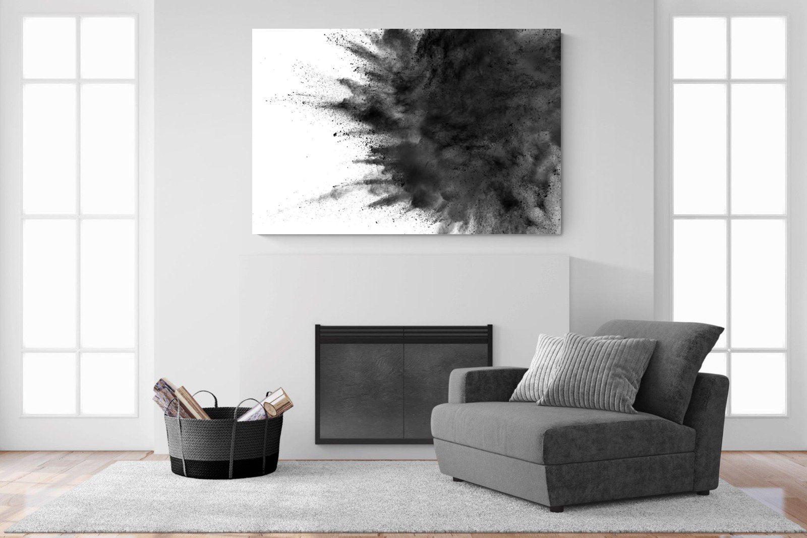 Powder-Wall_Art-150 x 100cm-Mounted Canvas-No Frame-Pixalot