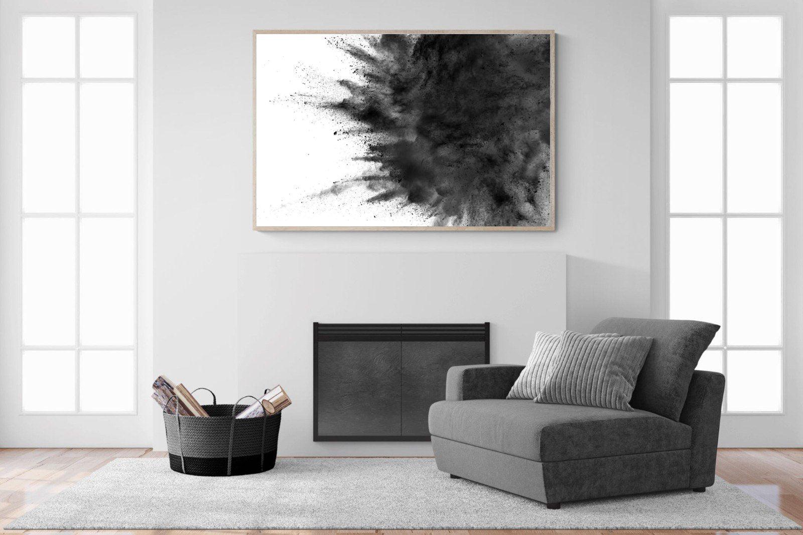 Powder-Wall_Art-150 x 100cm-Mounted Canvas-Wood-Pixalot