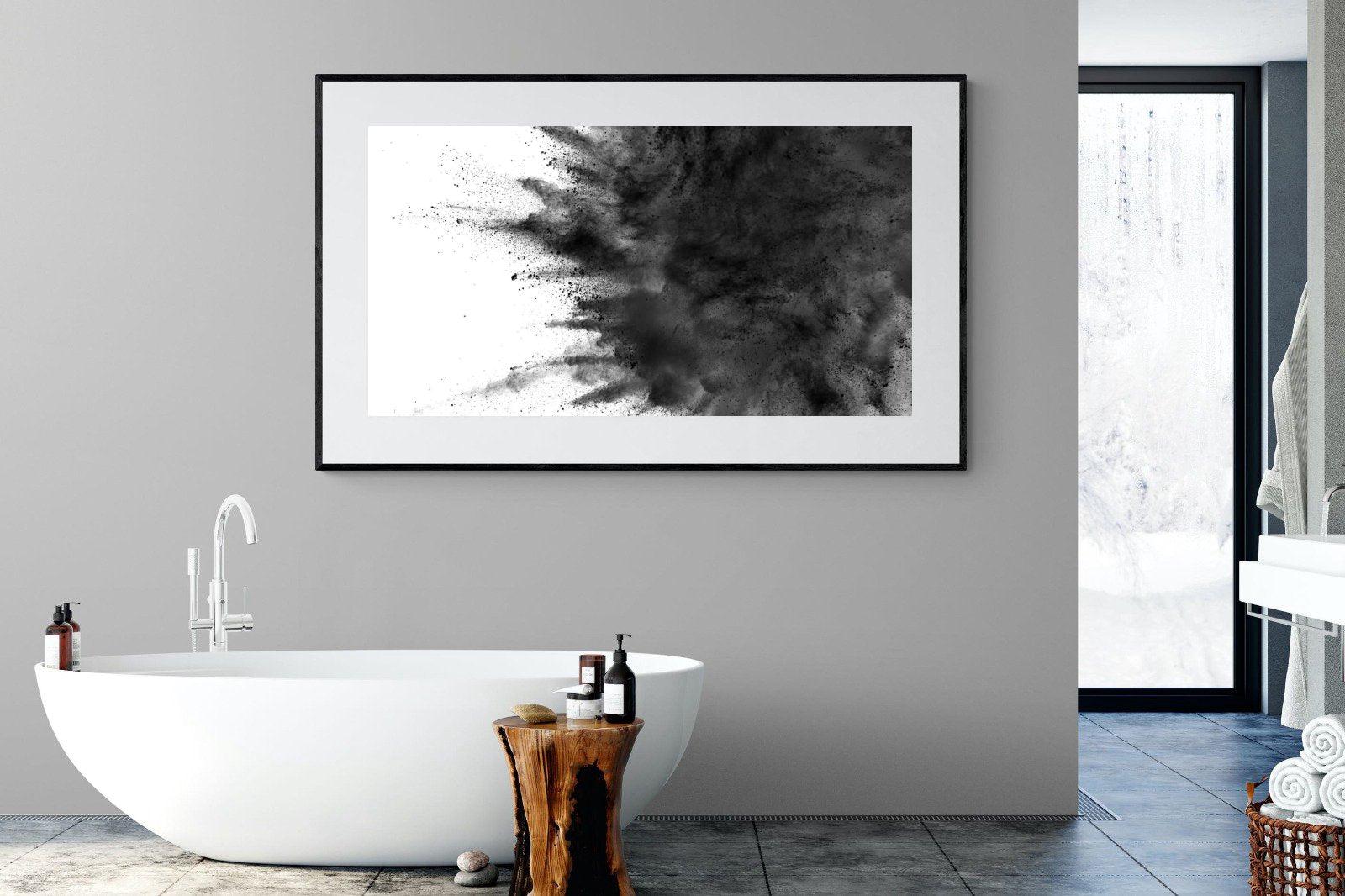 Powder-Wall_Art-180 x 110cm-Framed Print-Black-Pixalot