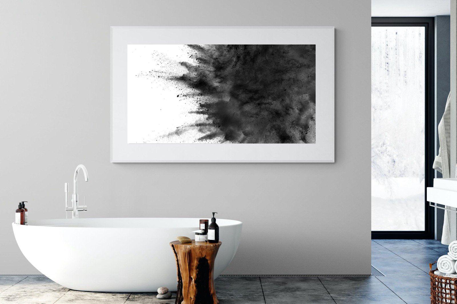 Powder-Wall_Art-180 x 110cm-Framed Print-White-Pixalot