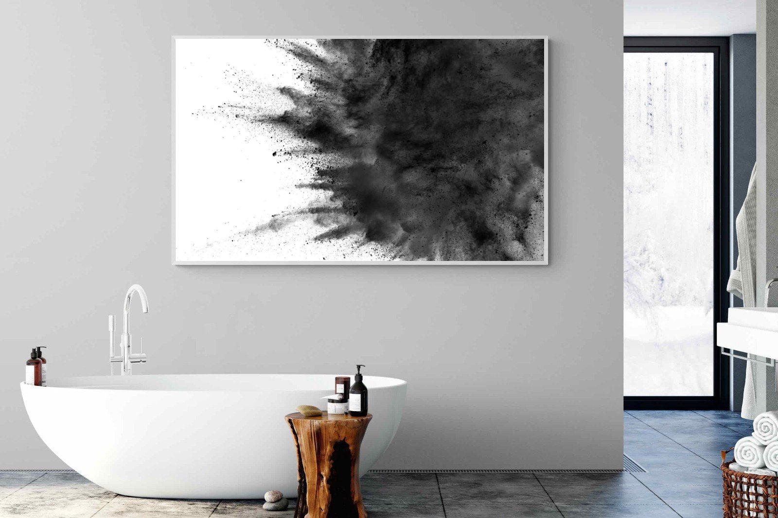 Powder-Wall_Art-180 x 110cm-Mounted Canvas-White-Pixalot