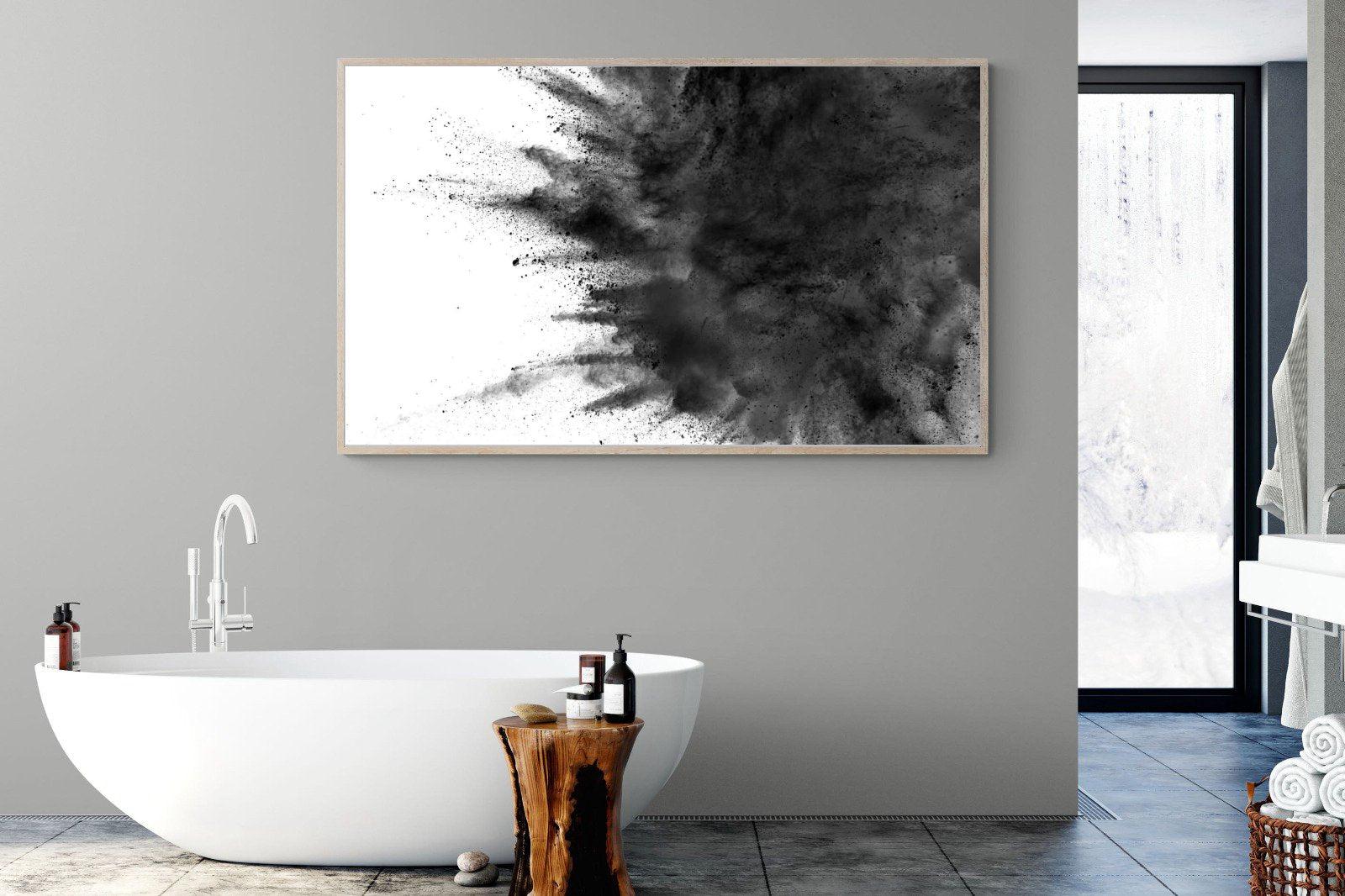 Powder-Wall_Art-180 x 110cm-Mounted Canvas-Wood-Pixalot