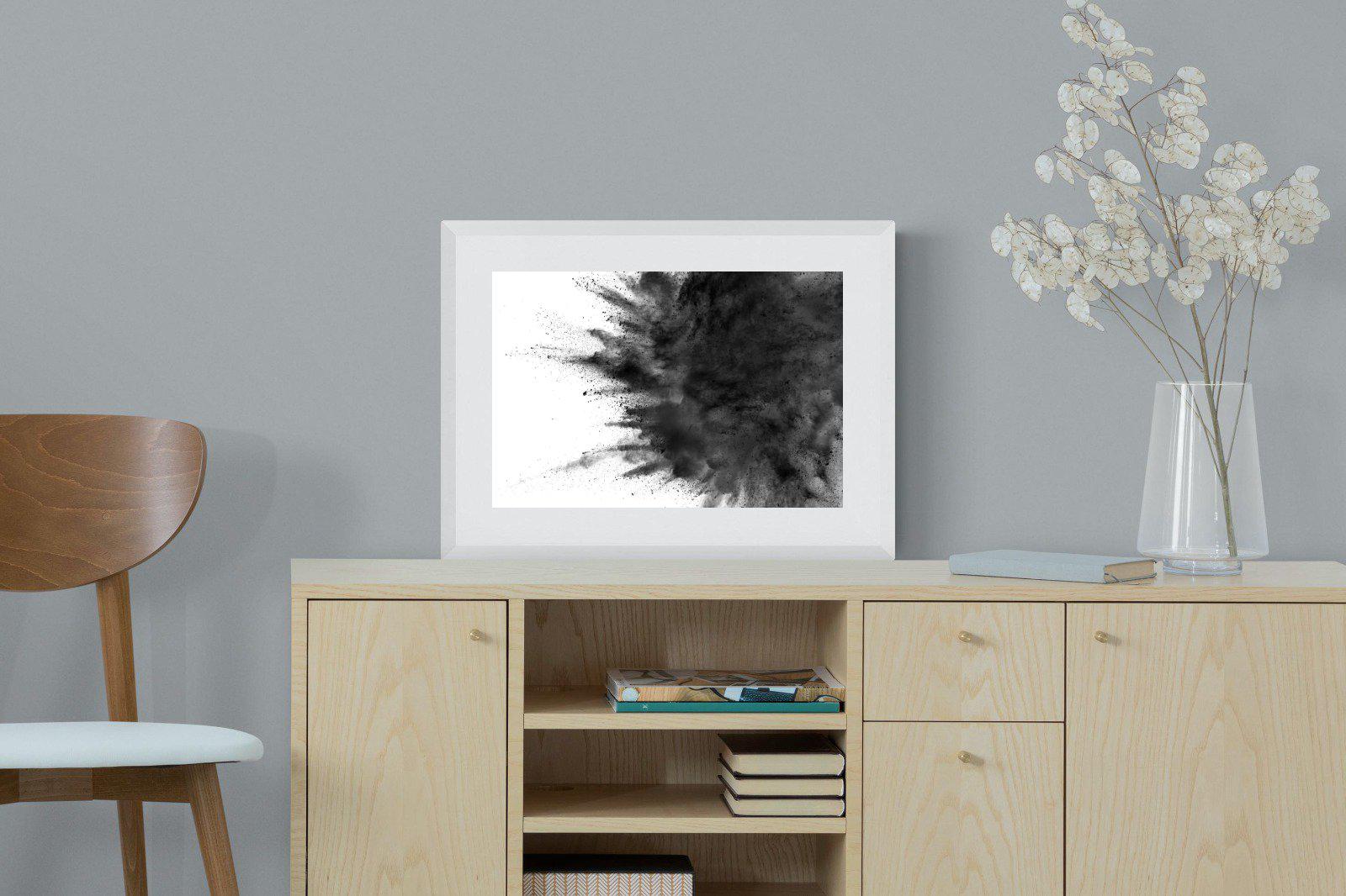 Powder-Wall_Art-60 x 45cm-Framed Print-White-Pixalot