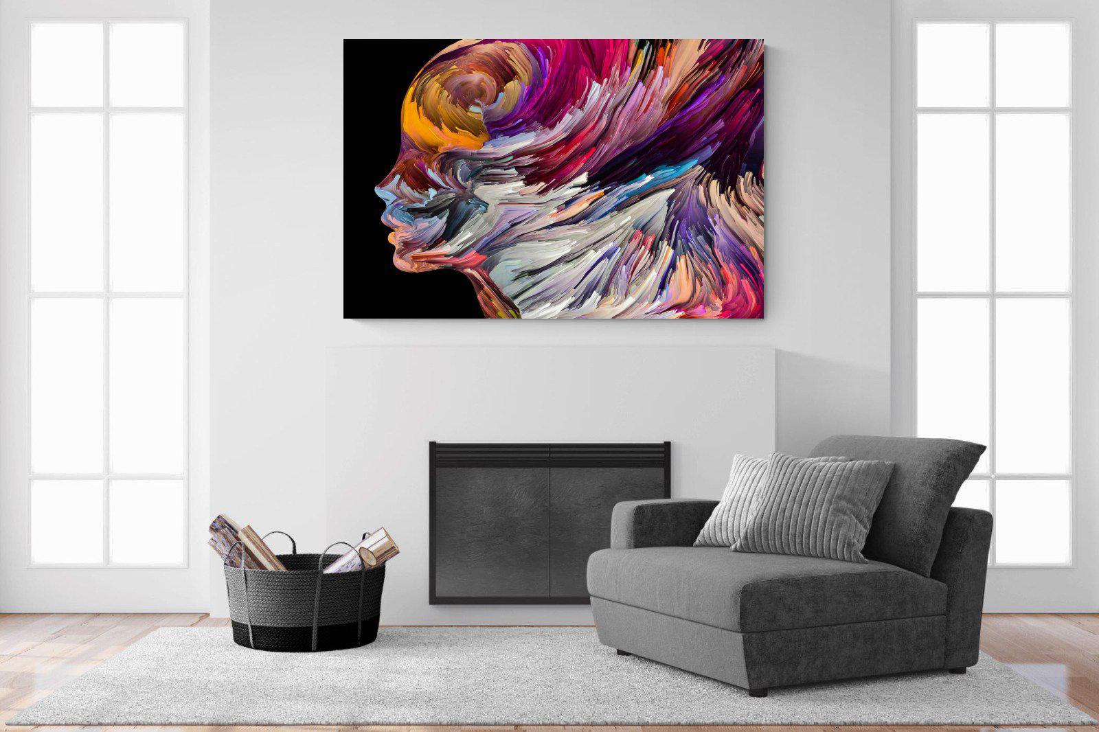 Power of the Mind-Wall_Art-150 x 100cm-Mounted Canvas-No Frame-Pixalot