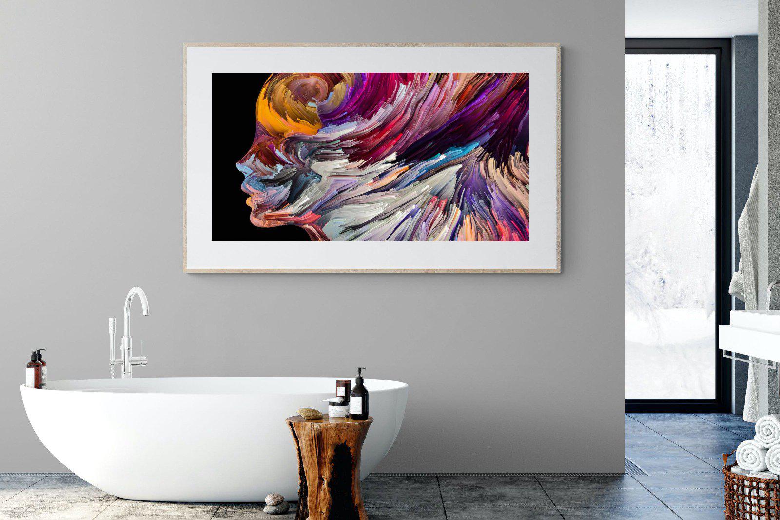 Power of the Mind-Wall_Art-180 x 110cm-Framed Print-Wood-Pixalot