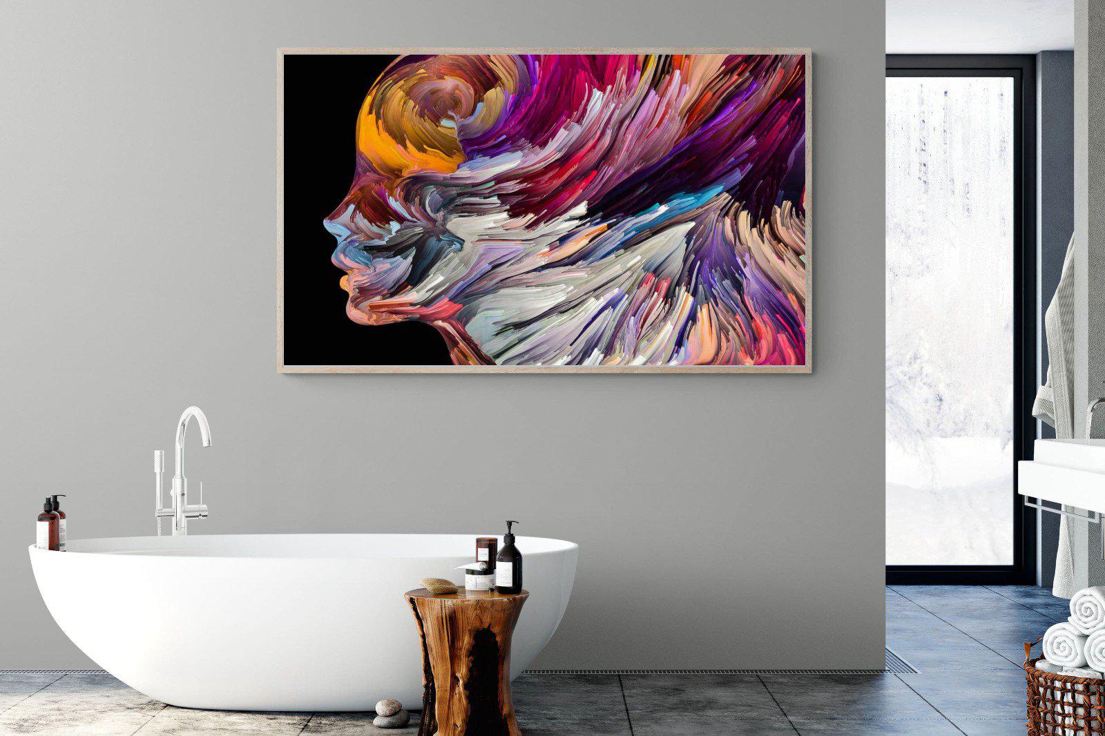 Power of the Mind-Wall_Art-180 x 110cm-Mounted Canvas-Wood-Pixalot