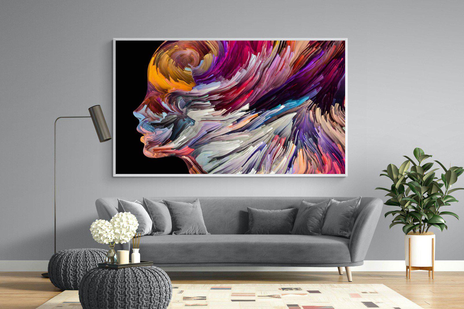 Power of the Mind-Wall_Art-220 x 130cm-Mounted Canvas-White-Pixalot