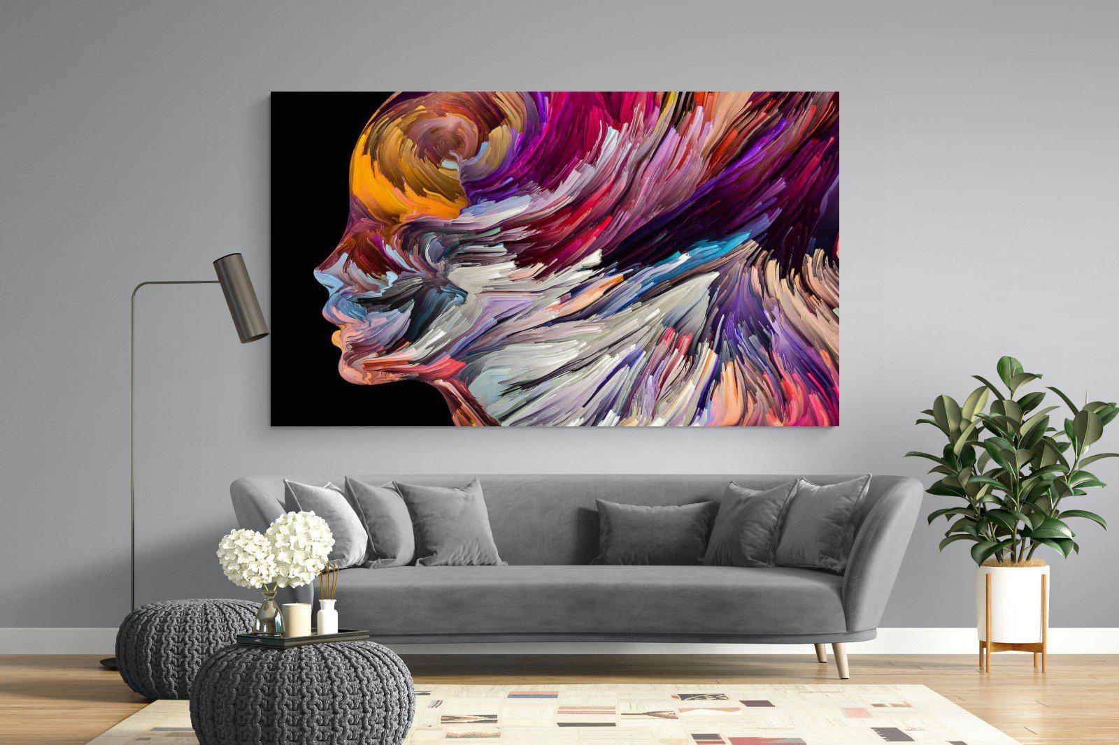 Power of the Mind-Wall_Art-220 x 130cm-Mounted Canvas-No Frame-Pixalot