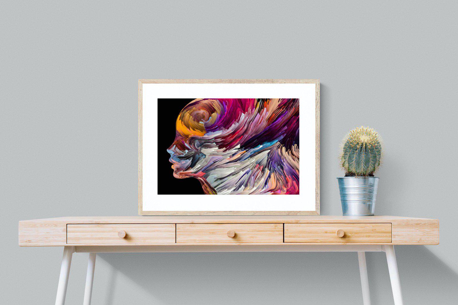 Power of the Mind-Wall_Art-80 x 60cm-Framed Print-Wood-Pixalot