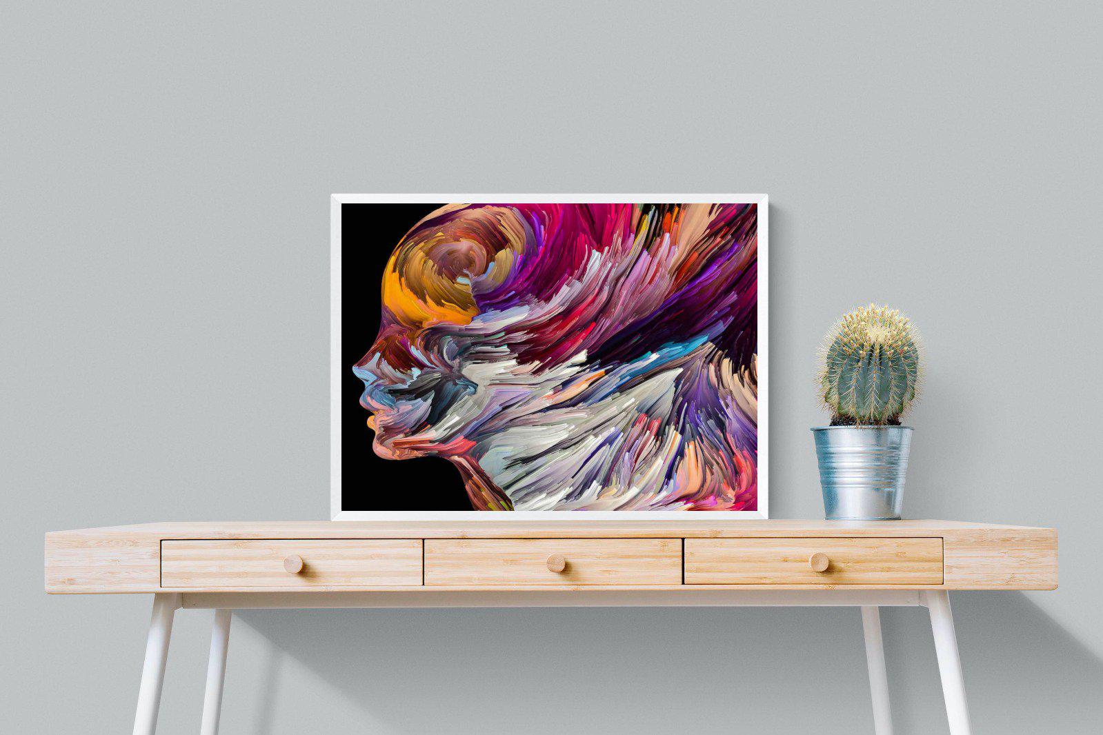 Power of the Mind-Wall_Art-80 x 60cm-Mounted Canvas-White-Pixalot