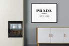 Prada Marfa 1837-Wall_Art-100 x 75cm-Mounted Canvas-Black-Pixalot