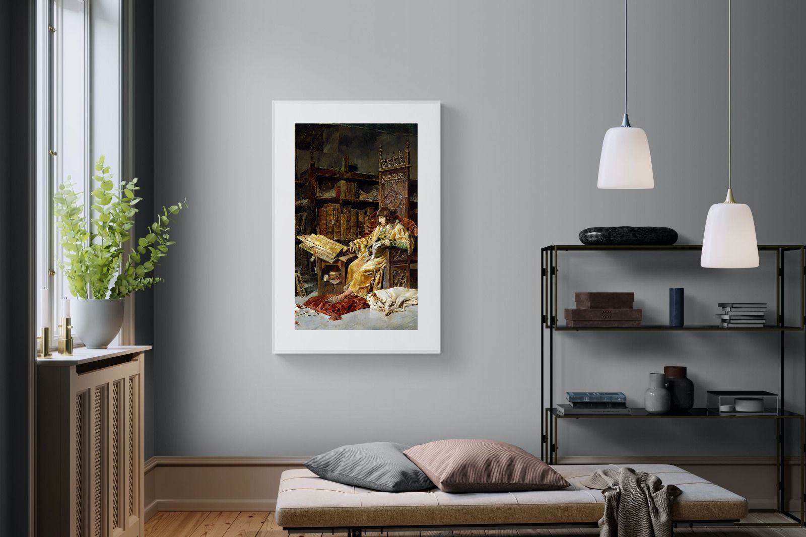 Prince Carlos de Viana-Wall_Art-100 x 150cm-Framed Print-White-Pixalot
