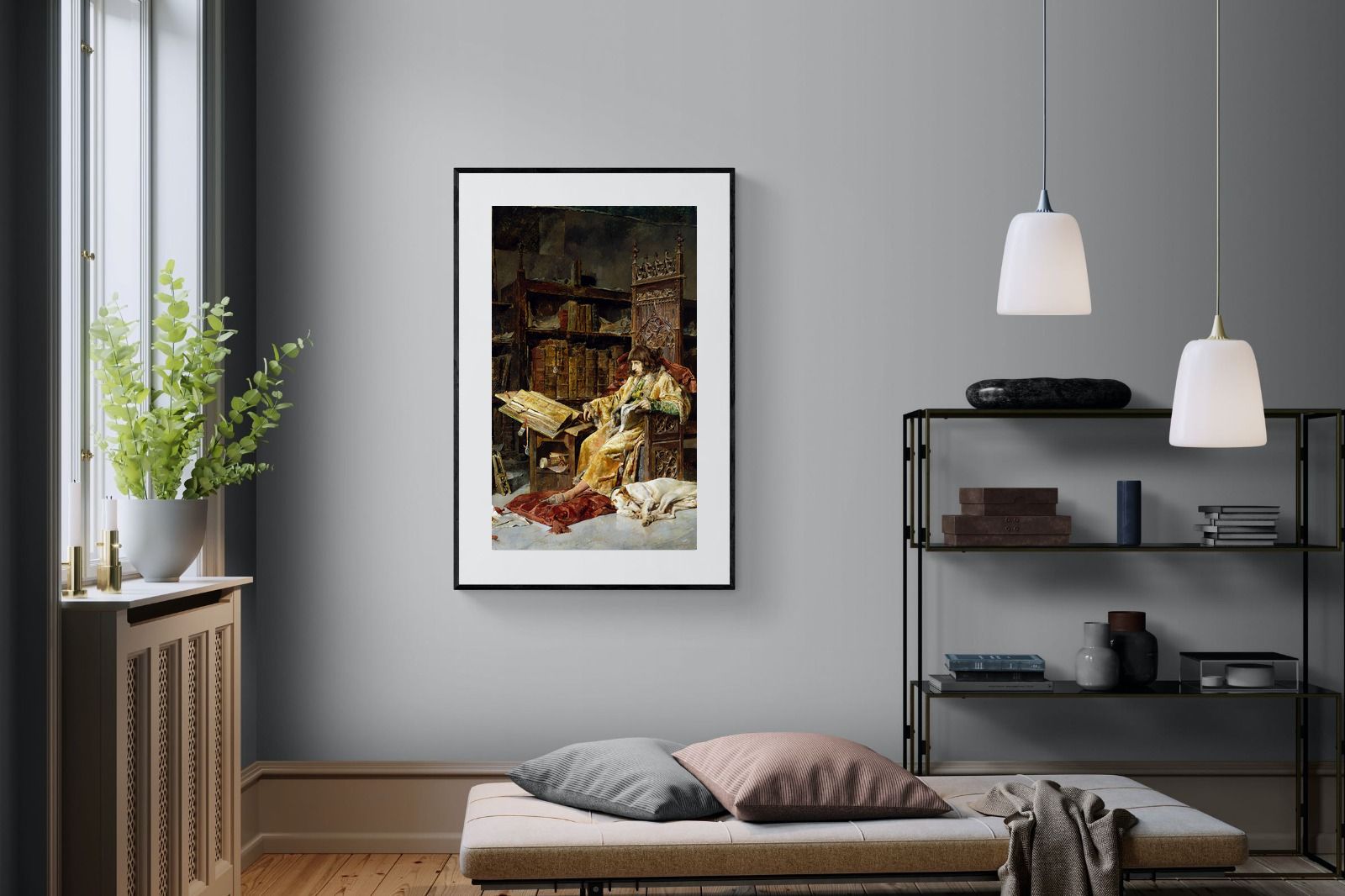 Prince Carlos de Viana-Wall_Art-100 x 150cm-Framed Print-Black-Pixalot