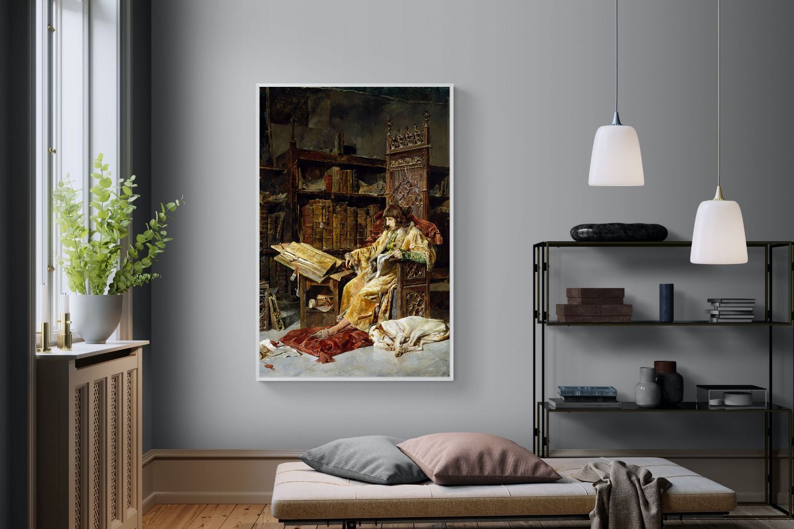 Prince Carlos de Viana-Wall_Art-120 x 180cm-Mounted Canvas-White-Pixalot