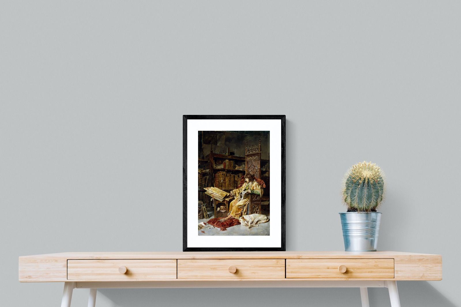 Prince Carlos de Viana-Wall_Art-45 x 60cm-Framed Print-Black-Pixalot