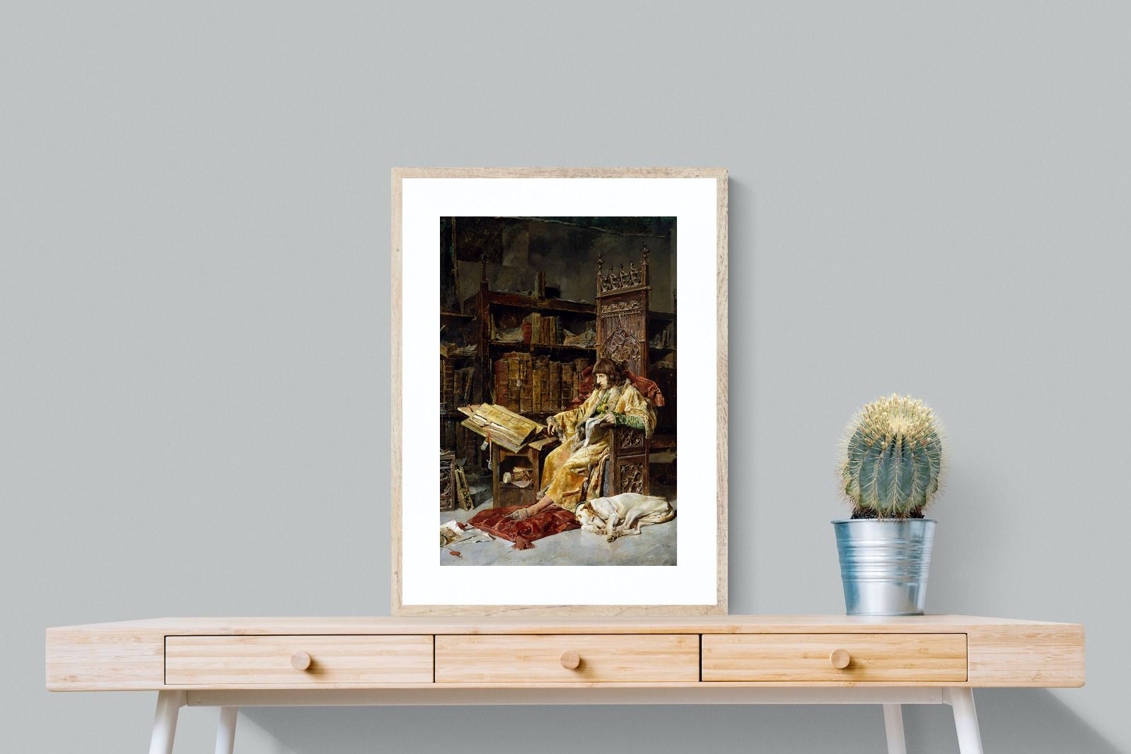 Prince Carlos de Viana-Wall_Art-60 x 80cm-Framed Print-Wood-Pixalot