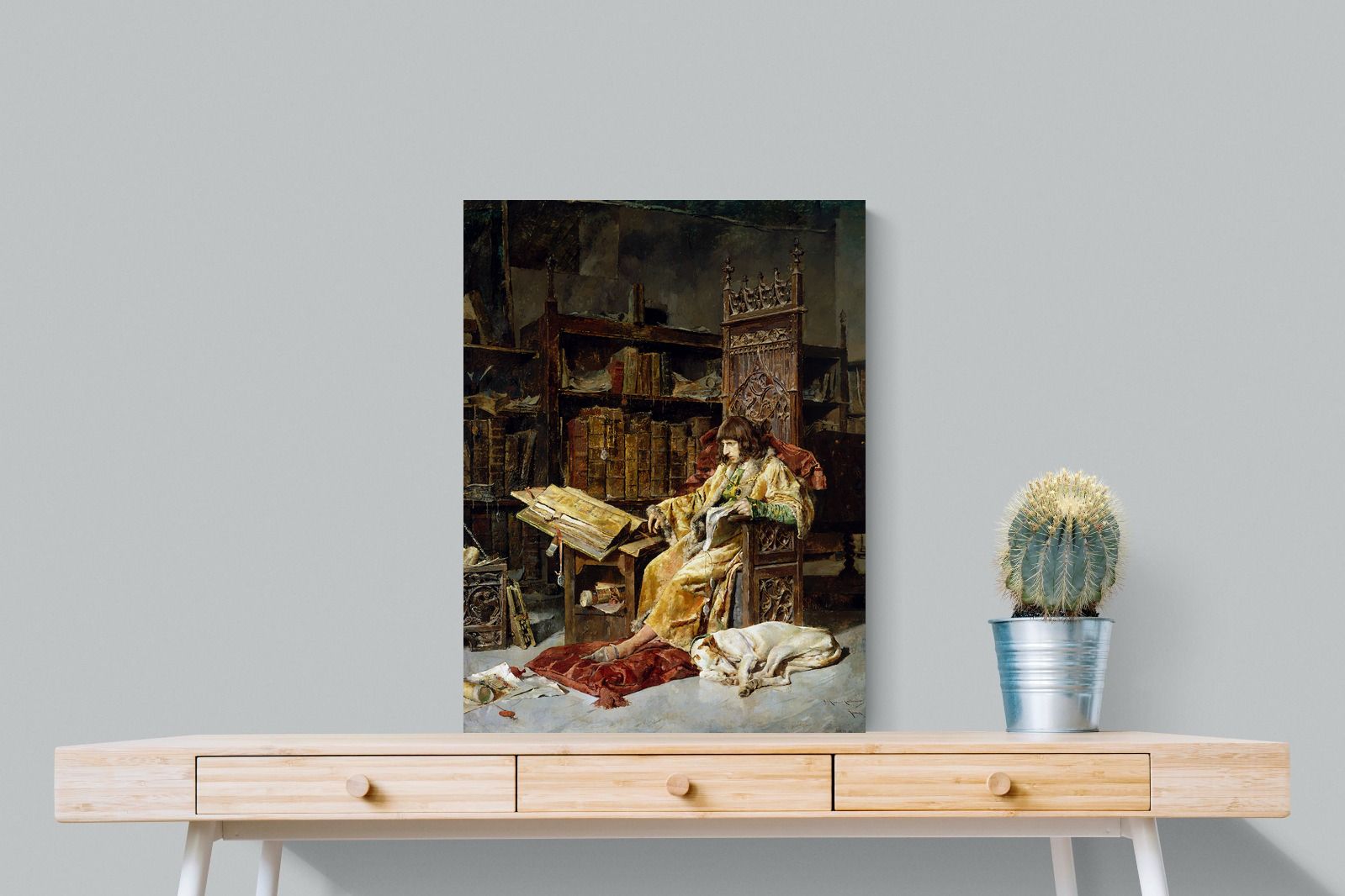 Prince Carlos de Viana-Wall_Art-60 x 80cm-Mounted Canvas-No Frame-Pixalot