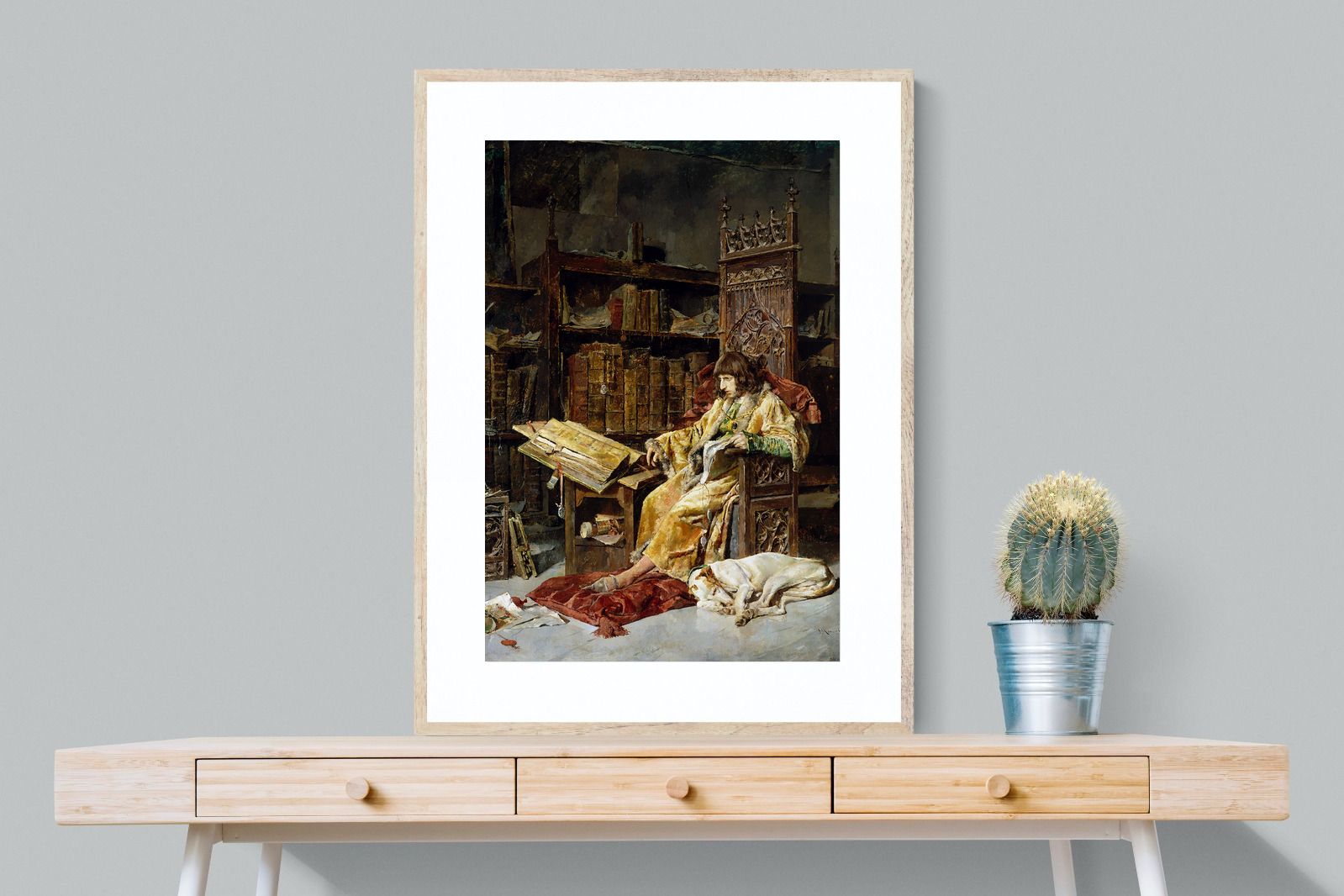 Prince Carlos de Viana-Wall_Art-75 x 100cm-Framed Print-Wood-Pixalot