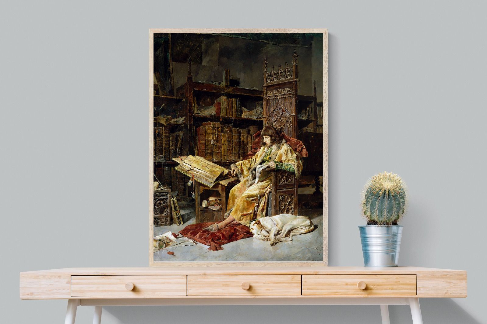 Prince Carlos de Viana-Wall_Art-75 x 100cm-Mounted Canvas-Wood-Pixalot