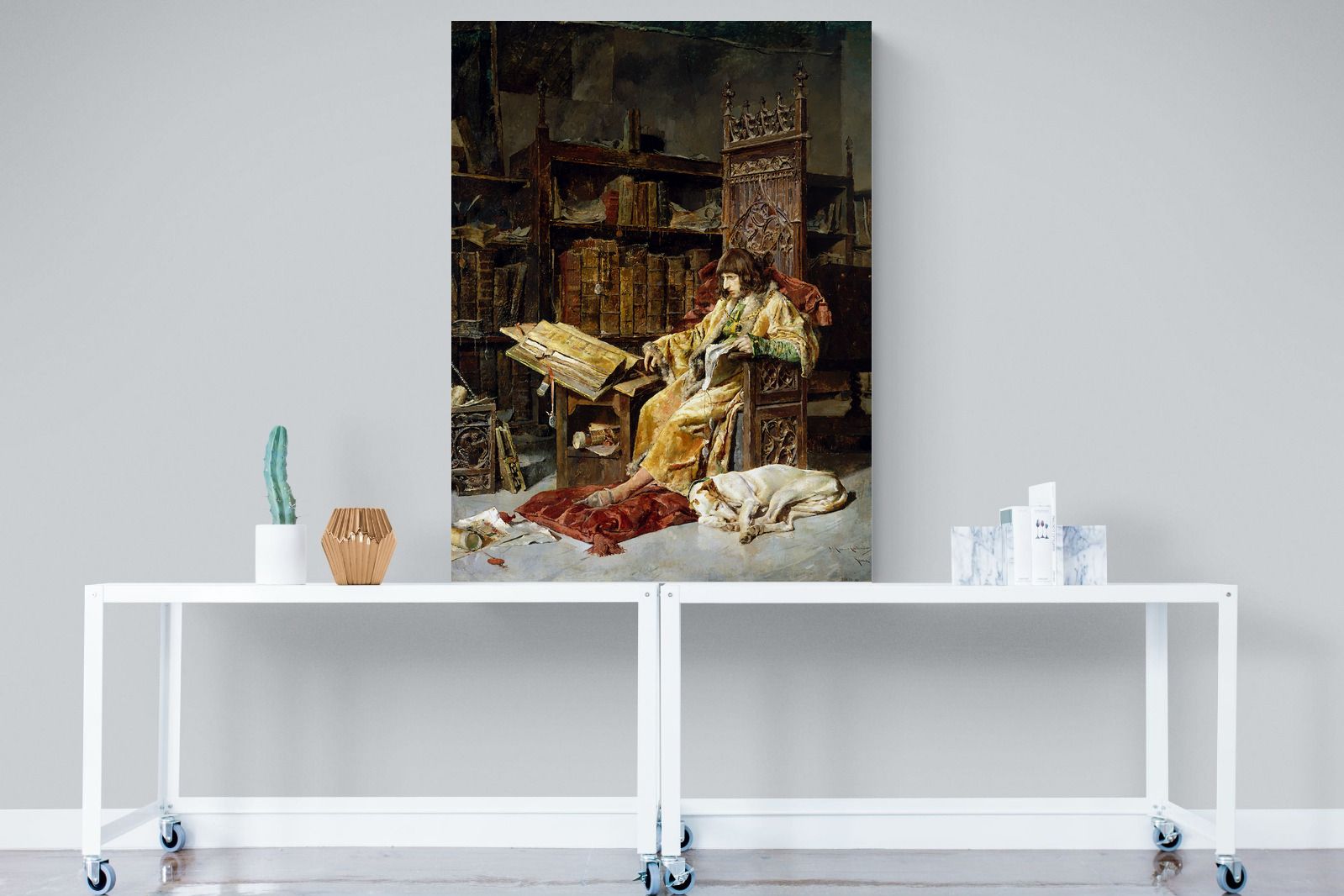 Prince Carlos de Viana-Wall_Art-90 x 120cm-Mounted Canvas-No Frame-Pixalot