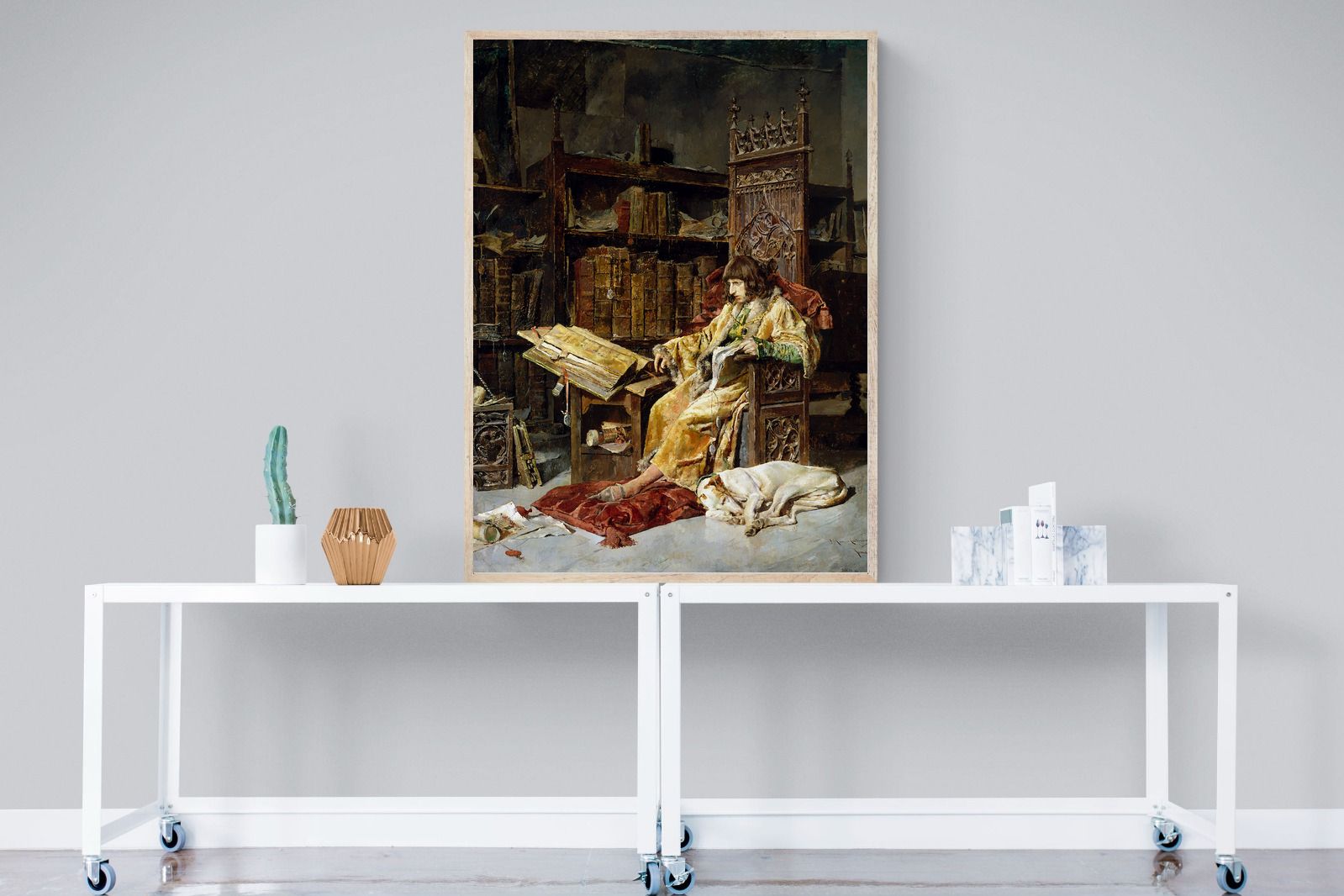 Prince Carlos de Viana-Wall_Art-90 x 120cm-Mounted Canvas-Wood-Pixalot