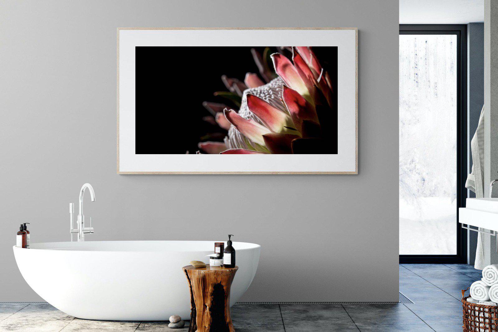 Protea-Wall_Art-180 x 110cm-Framed Print-Wood-Pixalot