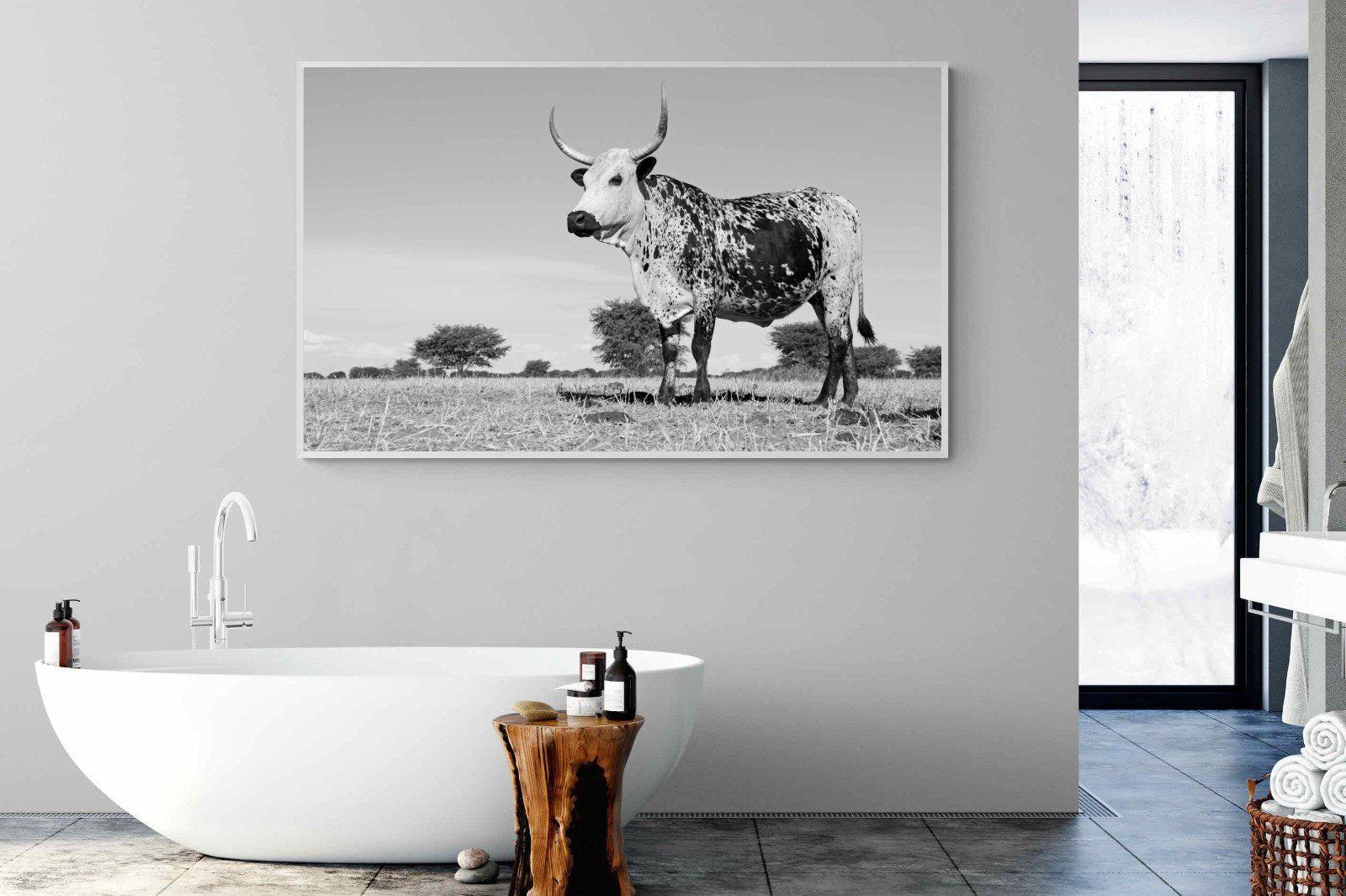 Proud Nguni-Wall_Art-180 x 110cm-Mounted Canvas-White-Pixalot
