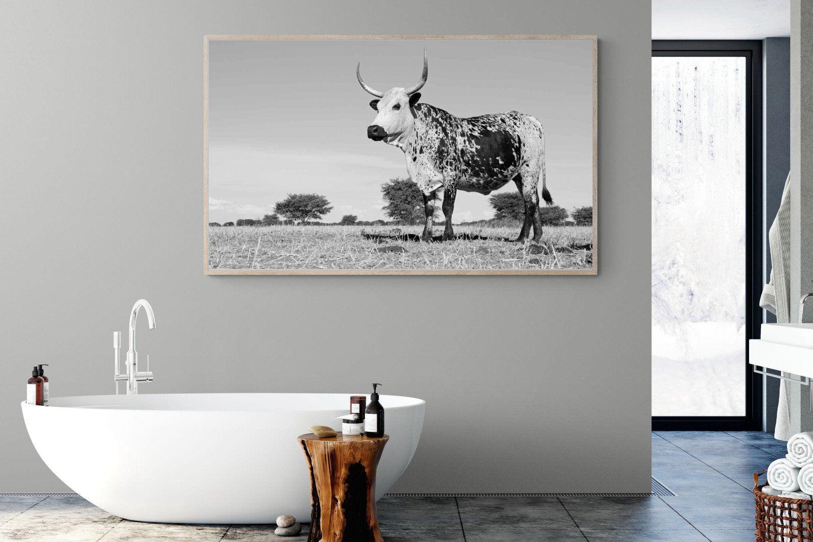 Proud Nguni-Wall_Art-180 x 110cm-Mounted Canvas-Wood-Pixalot