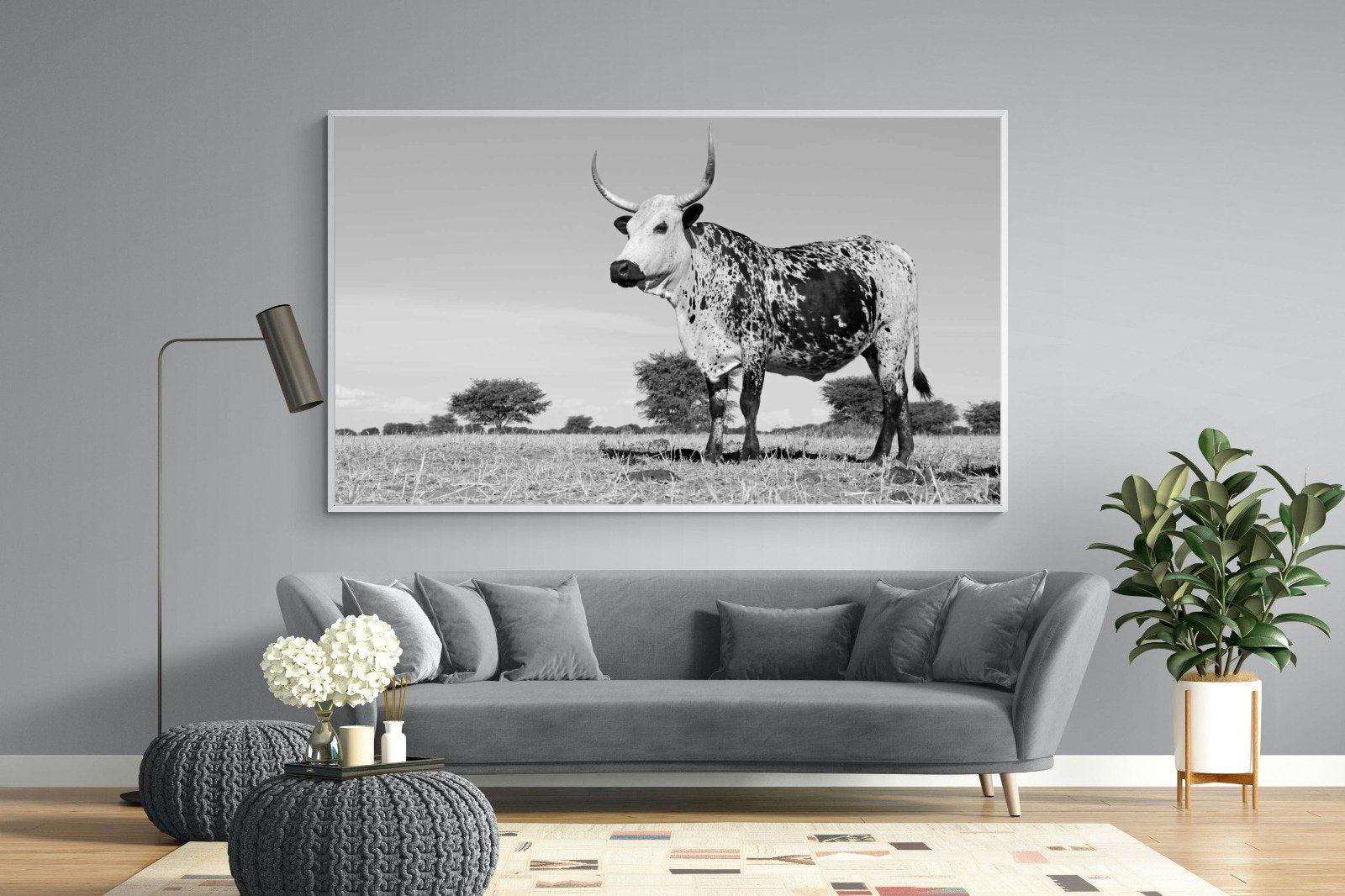 Proud Nguni-Wall_Art-220 x 130cm-Mounted Canvas-White-Pixalot