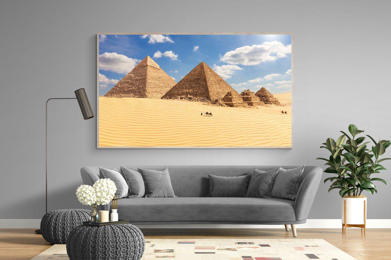 Pyramids-Wall_Art-220 x 130cm-Mounted Canvas-Wood-Pixalot