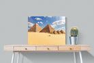 Pyramids-Wall_Art-80 x 60cm-Mounted Canvas-No Frame-Pixalot