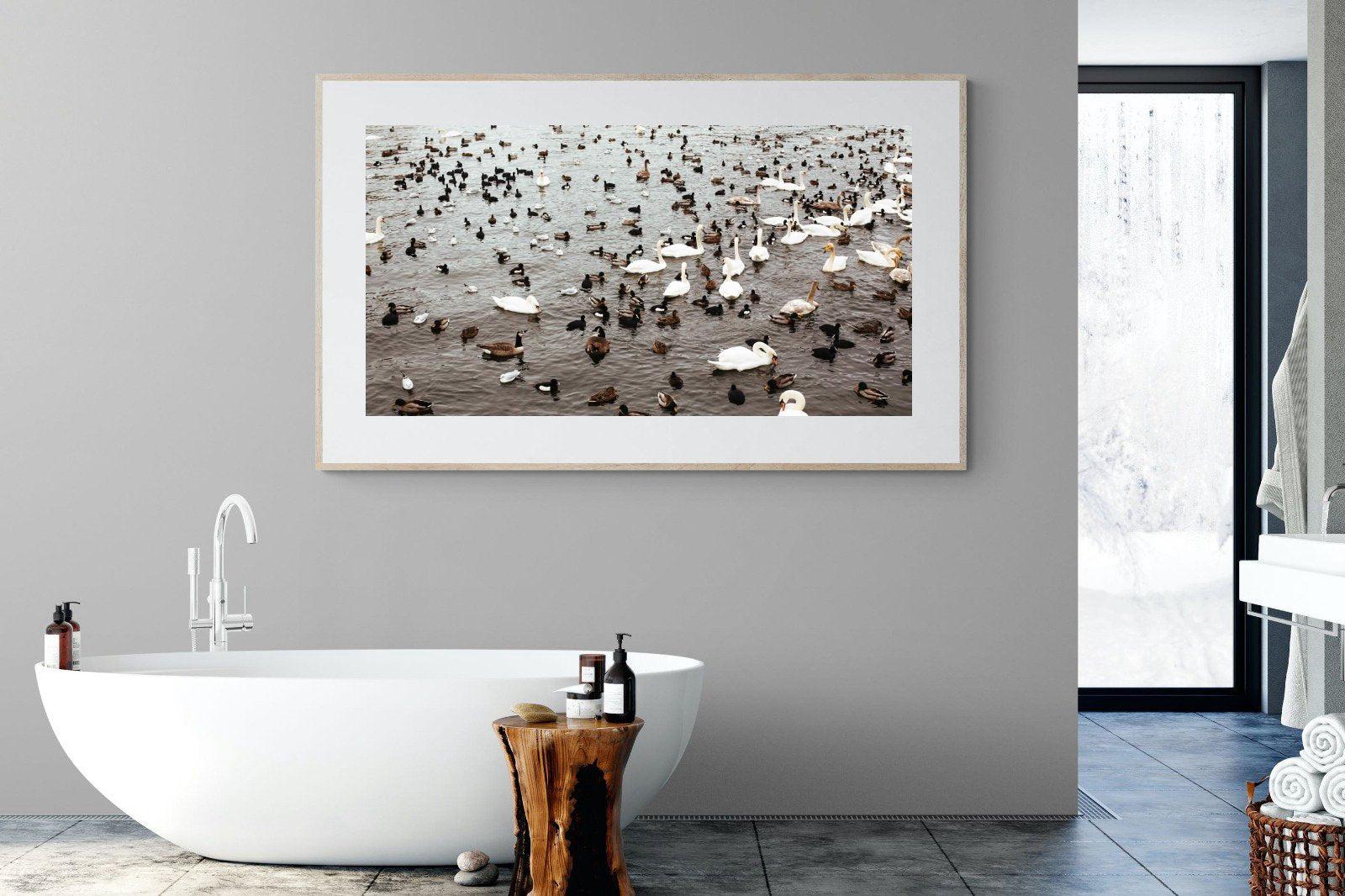 Quack-Wall_Art-180 x 110cm-Framed Print-Wood-Pixalot