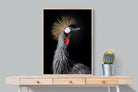 Queen Crane-Wall_Art-75 x 100cm-Mounted Canvas-Wood-Pixalot