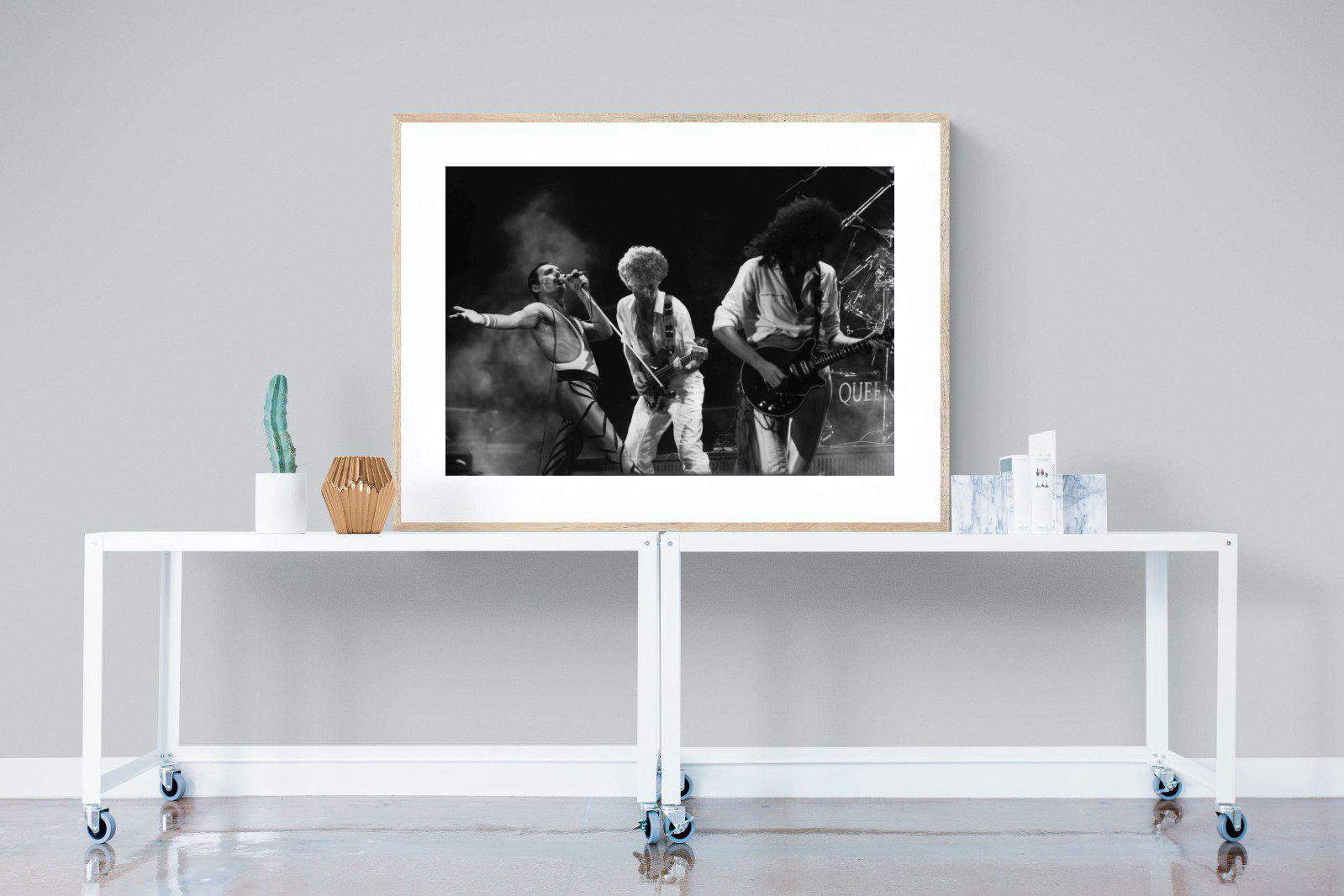 Queen-Wall_Art-120 x 90cm-Framed Print-Wood-Pixalot