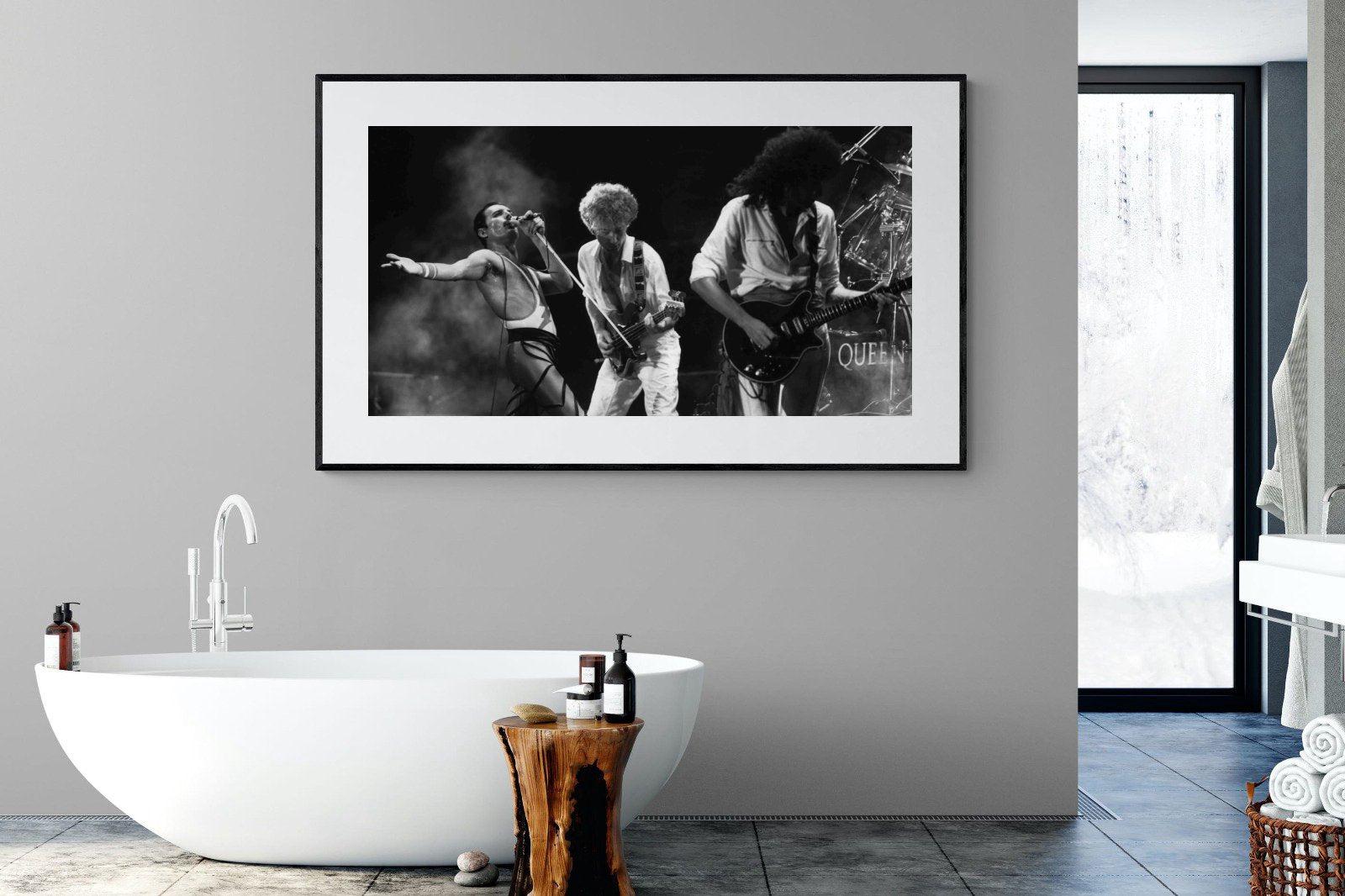 Queen-Wall_Art-180 x 110cm-Framed Print-Black-Pixalot