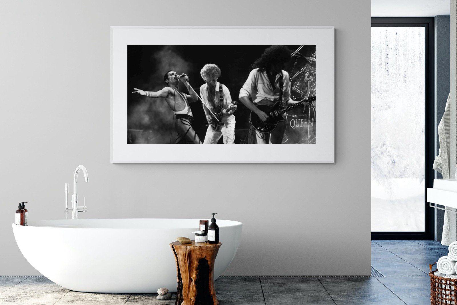 Queen-Wall_Art-180 x 110cm-Framed Print-White-Pixalot