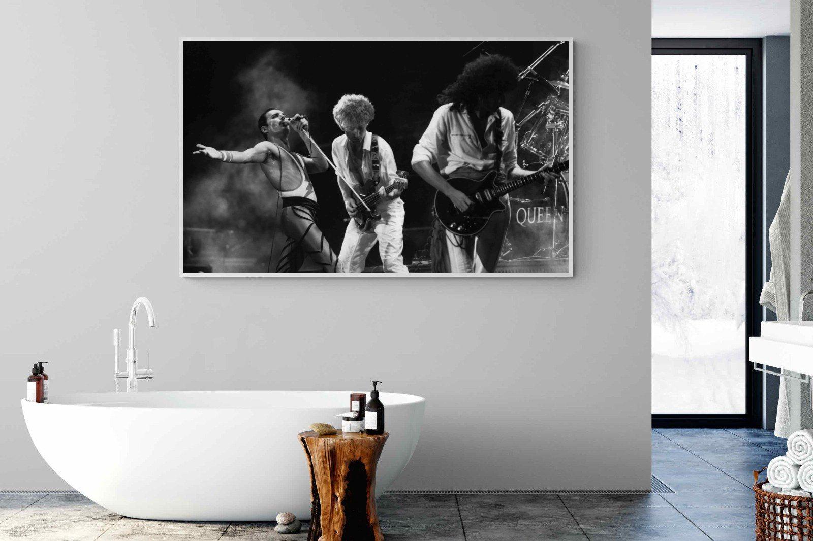 Queen-Wall_Art-180 x 110cm-Mounted Canvas-White-Pixalot