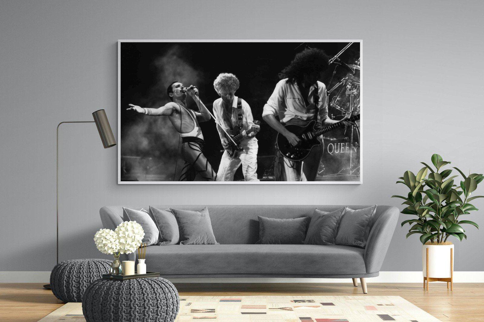 Queen-Wall_Art-220 x 130cm-Mounted Canvas-White-Pixalot