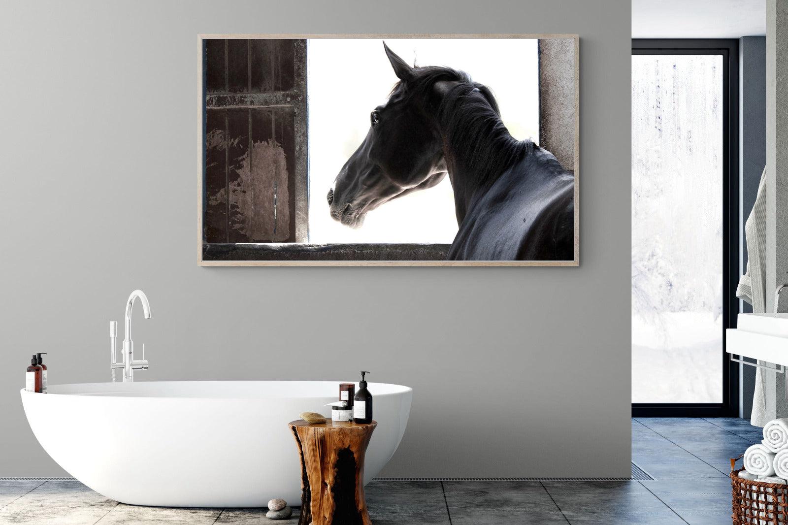 Racehorse-Wall_Art-180 x 110cm-Mounted Canvas-Wood-Pixalot